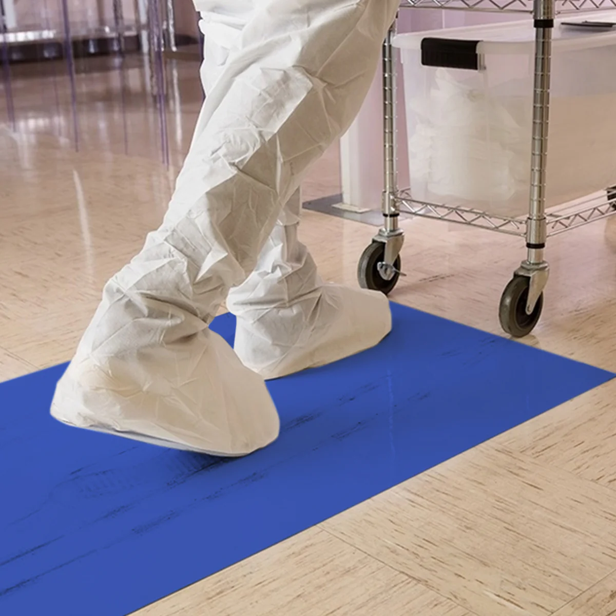 Sticky Mats for Contamination Control at Entry Points